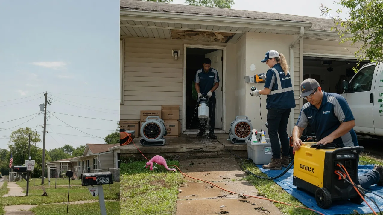 Storm Damage Water Removal in Thompsonville, IL near me